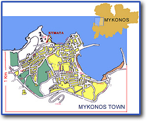 Mykonos gay Kymata Pension Location