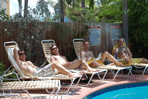 Ft.Lauderdale exclusively gay men's Worthington Guest House