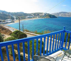 Mykonos gay holiday accommodation Hotel Adonis