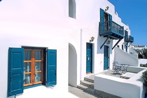 Mykonos gay holiday accommodation Hotel Aegean