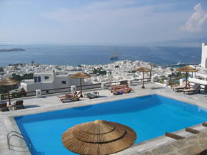 Mykonos gay holiday accommodation Hotel Alkyon