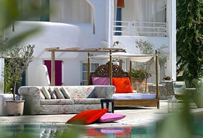 Mykonos gay holiday accommodation Hotel Andronikos