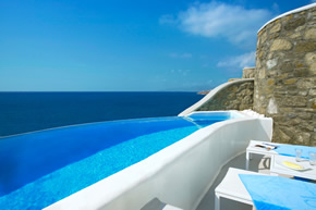 Mykonos gay holiday accommodation hotel Cavo Tagoo Classic Room with Pool