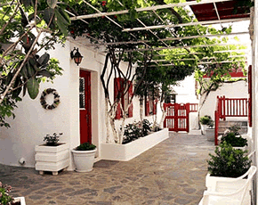 Mykonos gay holiday accommodation Christina Studios