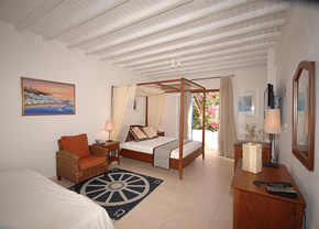 Mykonos gay holiday accommodation Hotel Dionysos