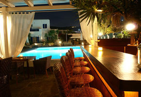 Mykonos gay holiday accommodation Hotel Dionysos