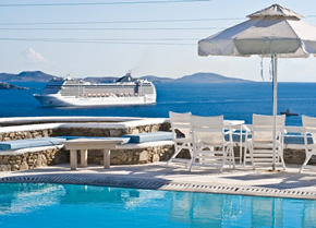 Mykonos gay holiday accommodation Flaskos Studios