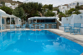 Mykonos gay holiday accommodation Flaskos Studios