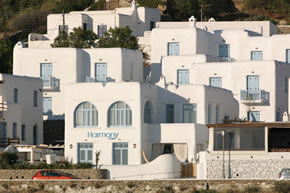 Mykonos gay holiday accommodation Hotel Harmony