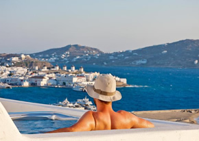 Mykonos gay holiday accommodation Hotel Kouros