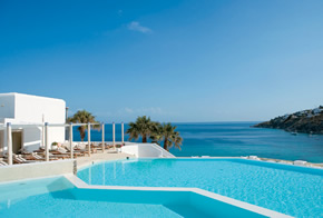 Mykonos gay holiday accommodation Hotel Resort Mykonos Blu