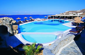 Mykonos gay holiday accommodation Hotel Resort Mykonos Grand