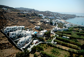 Mykonos gay holiday accommodation Hotel Pelican Bay