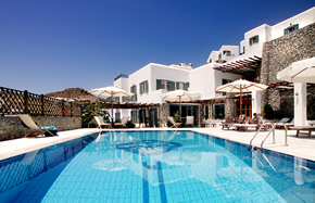 Mykonos gay holiday accommodation Hotel Pelican Bay