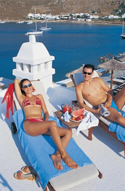 Gay friendly Petasos Beach Hotel and Spa in Mykonos