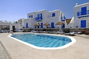 Mykonos gay holiday accommodation Hotel Princess of Mykonos