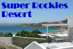 Super Rockies Gay Bungalows Resort, Super Paradise, Mykonos