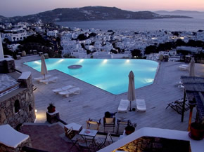 Mykonos gay holiday accommodation Hotel Vencia Boutique