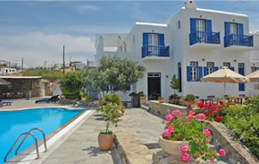 Mykonos gay holiday accommodation Hotel Vienoula's Garden