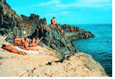 Lanzarote Playa Charco de Palo naturist beach