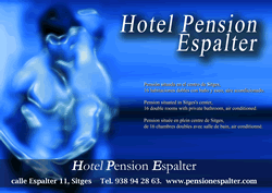 Exclusively gay Hotel Pension Espalter Sitges