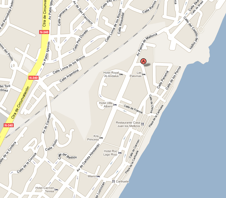 Las Palomas Hotel 
Location Torremolinos