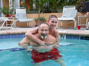 Ft.Lauderdale exclusively gay men's clothing optional Coconut Cove Guesthouse