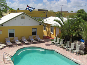 Ft.Lauderdale exclusively gay men's clothing optional Inn Leather Guesthouse