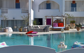 Mykonos gay holiday accommodation Hotel Andronikos