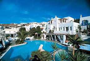 Mykonos gay holiday accommodation Belvedere Hotel