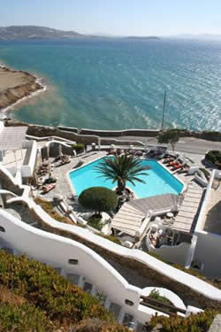 Gay friendly Hotel Cavo Tagoo in Mykonos 