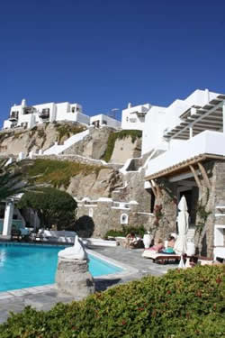 Gay friendly Hotel Cavo Tagoo in Mykonos 