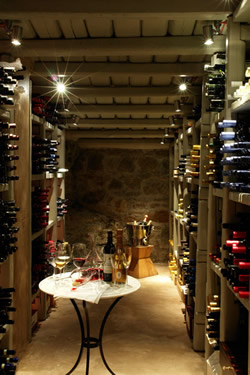 Gay friendly Hotel Cavo Tagoo in Mykonos Wine Cellar