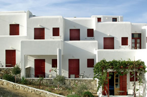 Mykonos gay holiday accommodation Hotel Charissi
