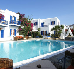 Gay friendly Dionysos Hotel, Mykonos