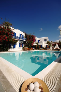 Mykonos gay friendly Dionysos Hotel in Mykonos
