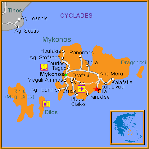Arte and Mare Elia Suites Hotel Location