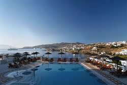 Gay friendly Grand Beach Hotel in Mykonos