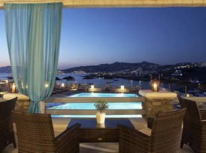 Mykonos gay holiday accommodation Hotel Grand Beach