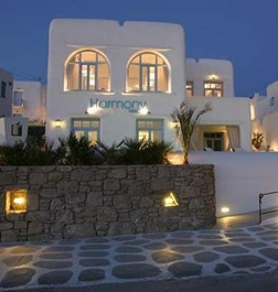Gay friendly Harmony Boutique Hotel, Mykonos Town