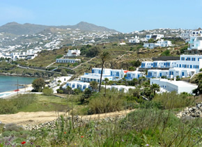 Mykonos gay holiday accommodation Hotel Myconos Beach