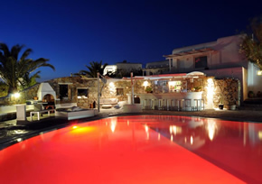 Mykonos gay holiday accommodation Hotel Ostraco Suites