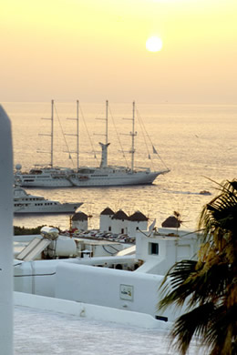 Mykonos gay friendly Pelican Art Hotel in Mykonos Town