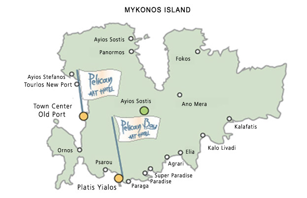 Pelican Bay Art Hotel Location