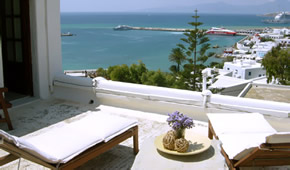 Mykonos gay holiday accommodation Rania Apartments and Studios