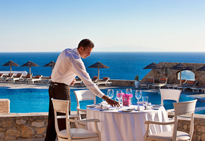 Mykonos gay holiday accommodation Hotel Royal Myconian