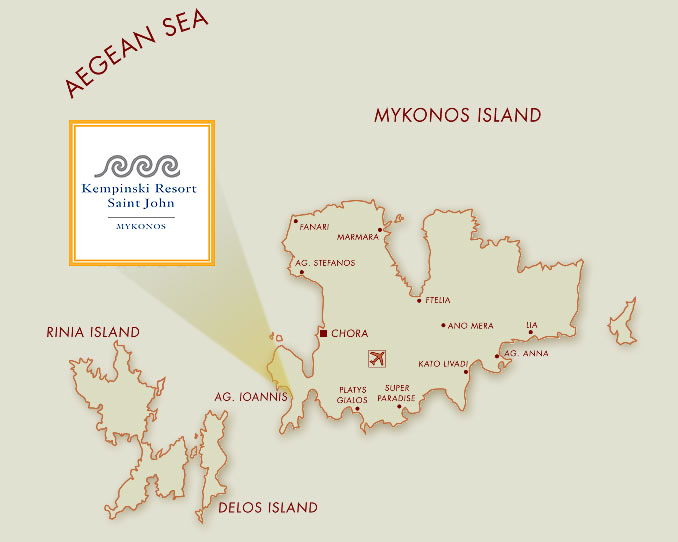 Saint John Hotel and Resort Location