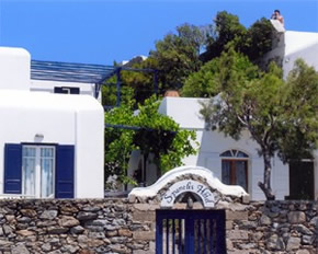 Mykonos gay holiday accommodation Hotel Spanelis