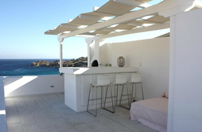 Mykonos gay holiday accommodation - Super Rockies Resort - Purple Haze Place