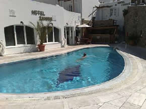 Mykonos gay holiday accommodation Hotel Zannis